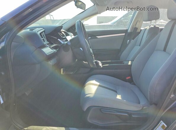 19XFC2F77GE037193 2016 HONDA CIVIC Charcoal Vista interior delantera
