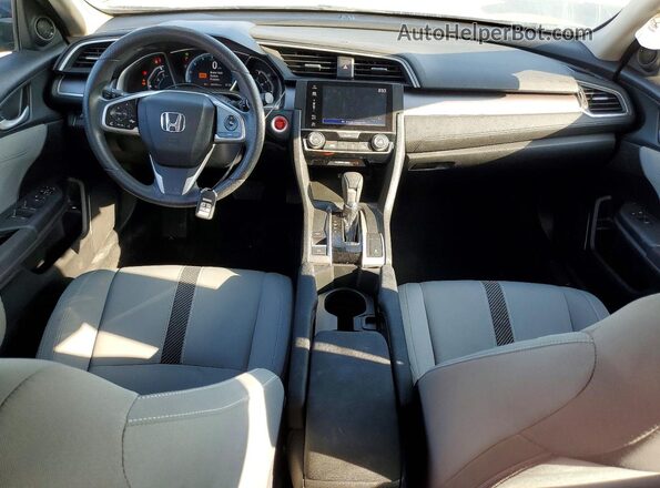 19XFC2F77GE037193 2016 HONDA CIVIC Charcoal Vista del salpicadero