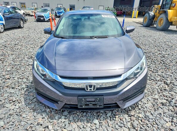 19XFC2F77GE078293 2016 HONDA CIVIC Gray Front view