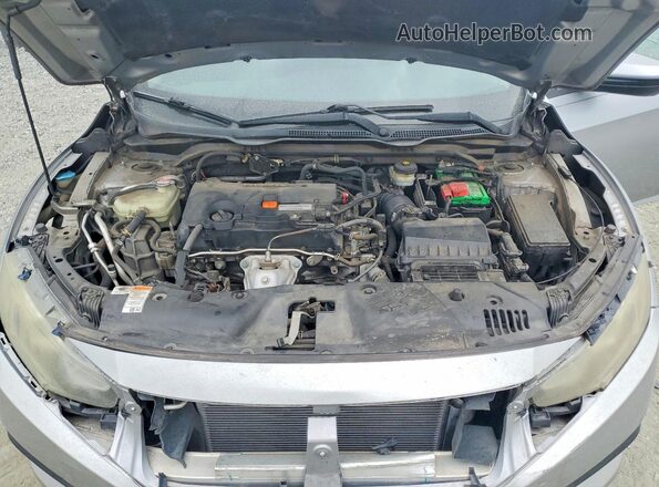 19XFC2F77GE081811 2016 HONDA CIVIC Silver Rear interior view