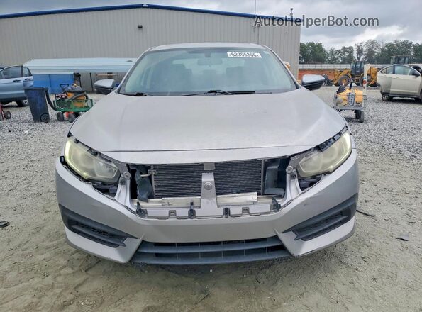 19XFC2F77GE081811 2016 HONDA CIVIC Silver Front view