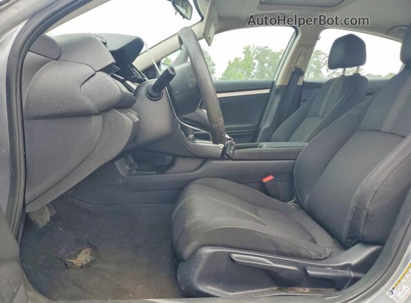 19XFC2F77GE081811 2016 HONDA CIVIC Silver Front interior view