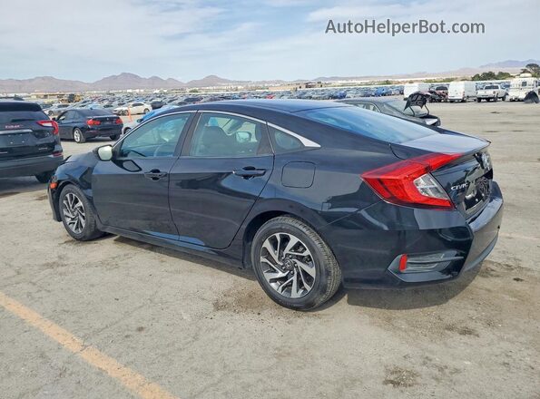 19XFC2F77GE086880 2016 HONDA CIVIC Black Trasero izquierdo