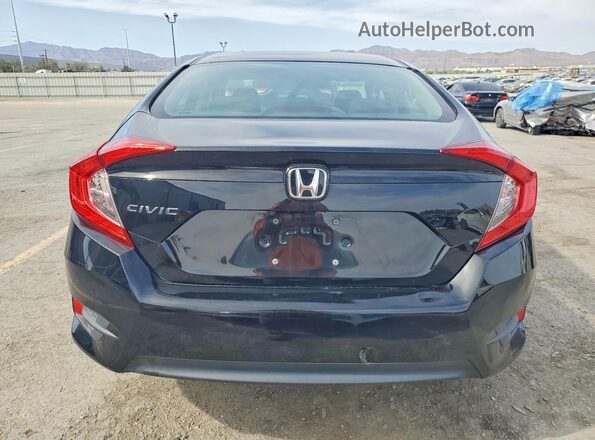 19XFC2F77GE086880 2016 HONDA CIVIC Black Vista trasera