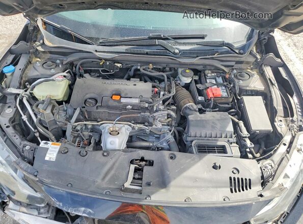 19XFC2F77GE086880 2016 HONDA CIVIC Black Vista interior trasera