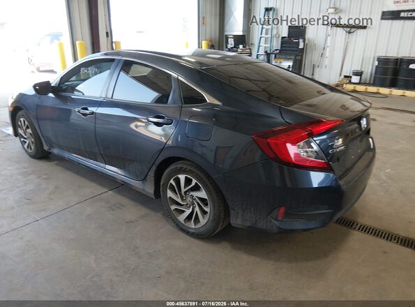 19XFC2F77GE097927 2016 HONDA CIVIC Black Tył lewy
