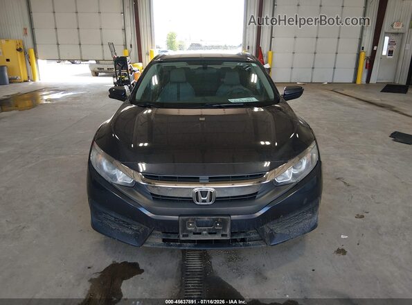 19XFC2F77GE097927 2016 HONDA CIVIC Black Widok zestawu wskaźników