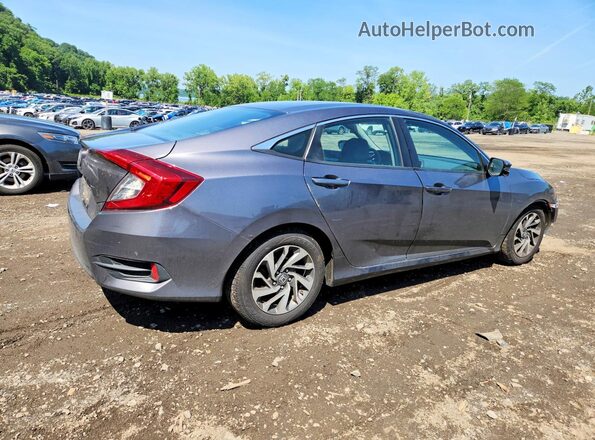 19XFC2F77GE218214 2016 HONDA CIVIC Gray Rear right
