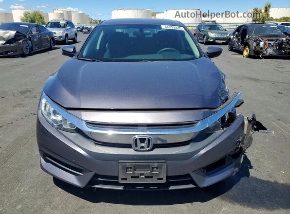19XFC2F77GE221730 2016 HONDA CIVIC Charcoal Front view