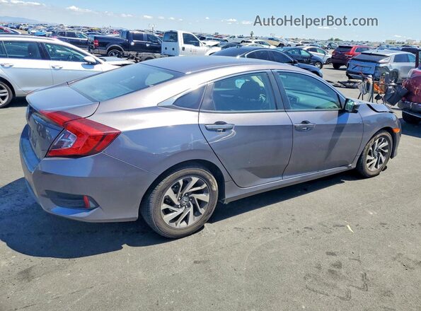 19XFC2F77GE221730 2016 HONDA CIVIC Charcoal Rear right