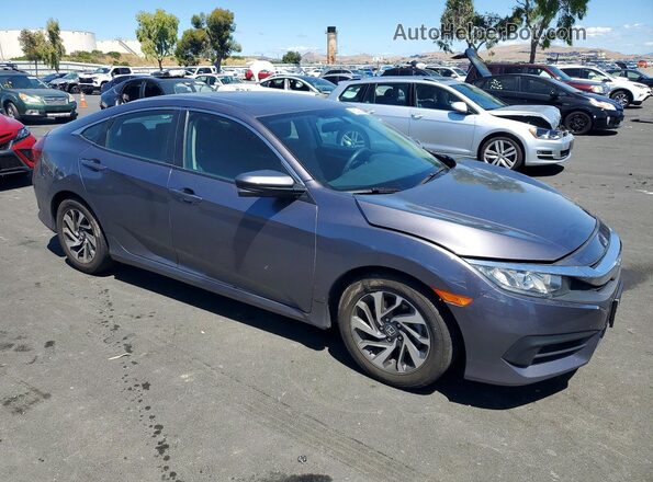19XFC2F77GE221730 2016 HONDA CIVIC Charcoal Front right