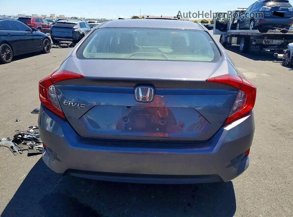 19XFC2F77GE221730 2016 HONDA CIVIC Charcoal Rear view
