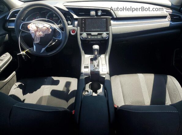 19XFC2F77GE221730 2016 HONDA CIVIC Charcoal Dashboard view