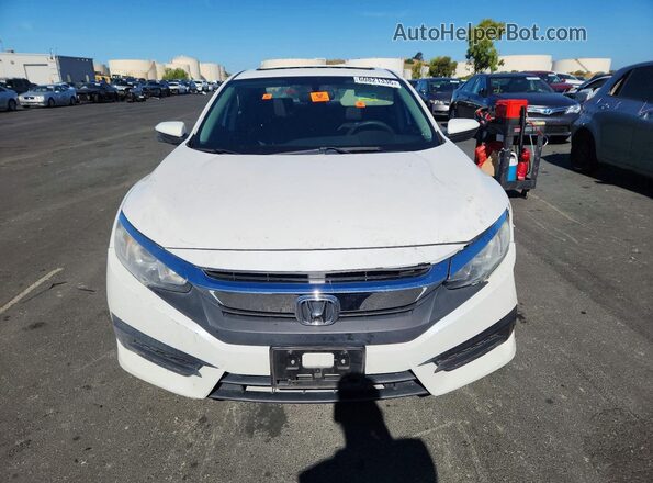 19XFC2F77GE249270 2016 HONDA CIVIC White Front view