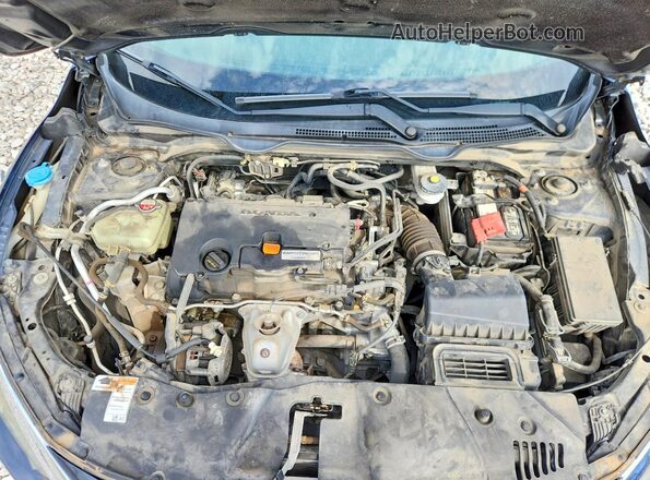 19XFC2F77HE001408 2017 HONDA CIVIC Синий Вид задней части салона