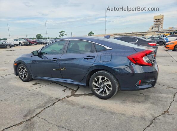 19XFC2F77HE056019 2017 HONDA CIVIC Синий Задняя левая четверть