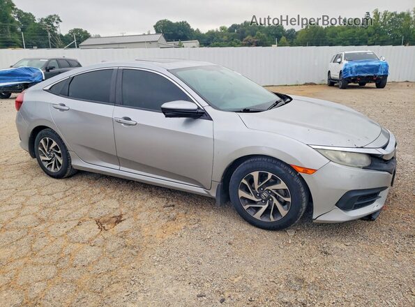 19XFC2F77HE065142 2017 HONDA CIVIC Серебряный Передняя правая четверть