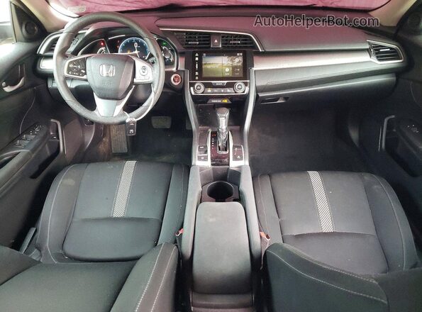 19XFC2F77HE065142 2017 HONDA CIVIC Серебряный Вид панели приборов