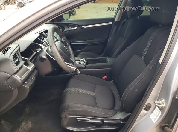 19XFC2F77HE065142 2017 HONDA CIVIC Серебряный Вид салона спереди