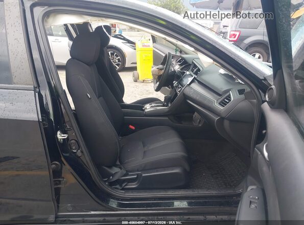 19XFC2F77HE229375 2017 HONDA CIVIC Черный Вид салона спереди