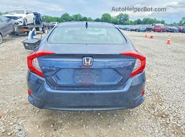 19XFC2F77JE011734 2018 HONDA CIVIC Blue Հետևի տեսք