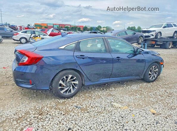 19XFC2F77JE011734 2018 HONDA CIVIC Blue Հետևի աջ