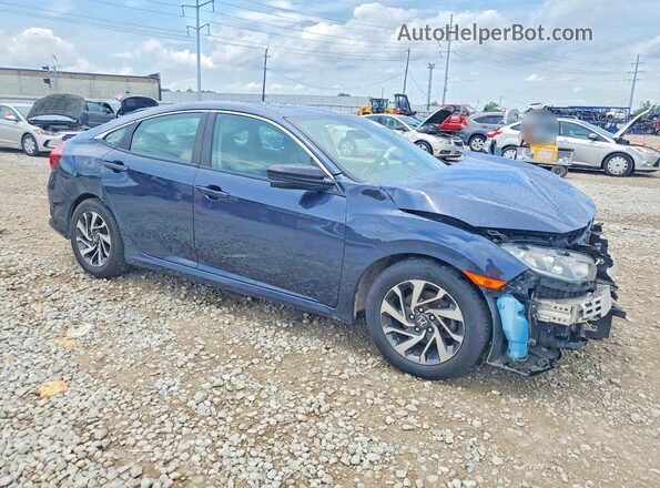 19XFC2F77JE011734 2018 HONDA CIVIC Blue Առջևի աջ