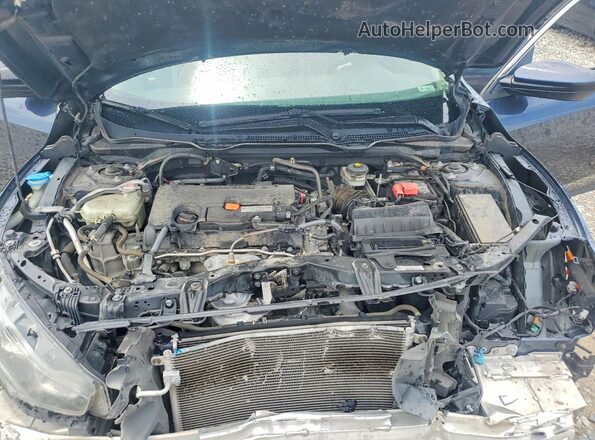 19XFC2F77JE011734 2018 HONDA CIVIC Blue Սալոնի հետևի տեսք