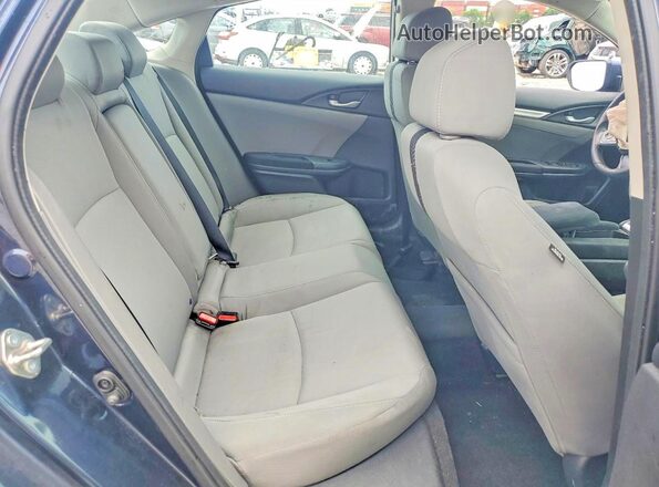 19XFC2F77JE011734 2018 HONDA CIVIC Blue Հետևի նստատեղերի տեսք