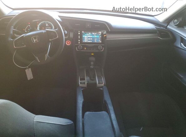 19XFC2F77JE016755 2018 HONDA CIVIC White Առջևի վահանակի տեսք