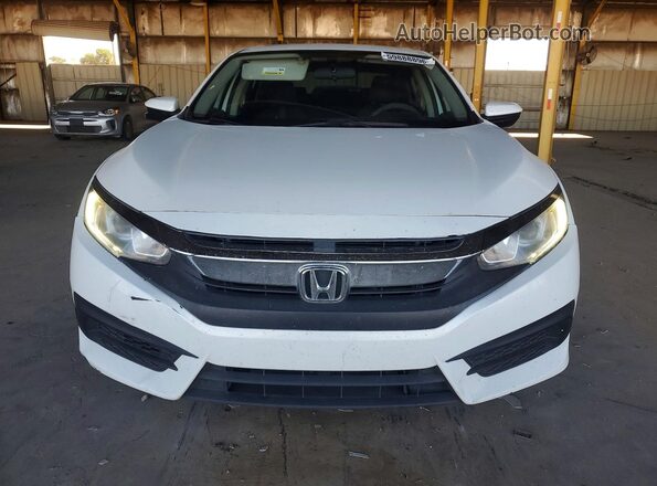 19XFC2F77JE016755 2018 HONDA CIVIC White Դիմացի տեսք