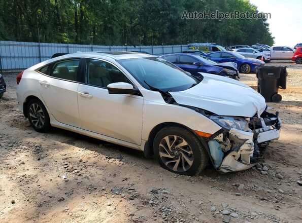 19XFC2F77JE039792 2018 HONDA CIVIC White წინა მარჯვენა