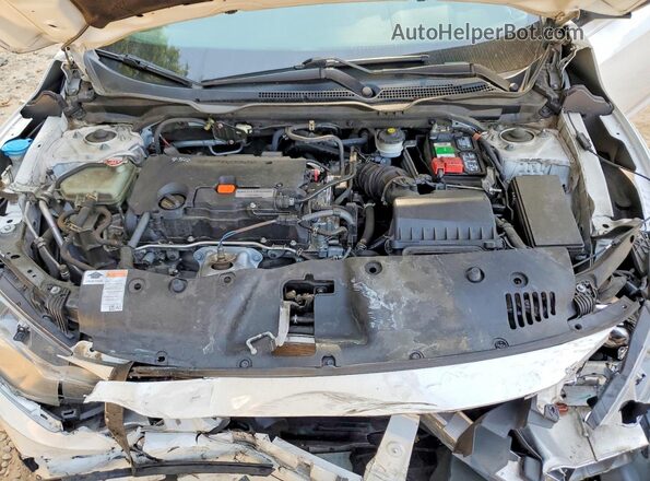 19XFC2F77JE039792 2018 HONDA CIVIC White უკანა სალონის ხედი
