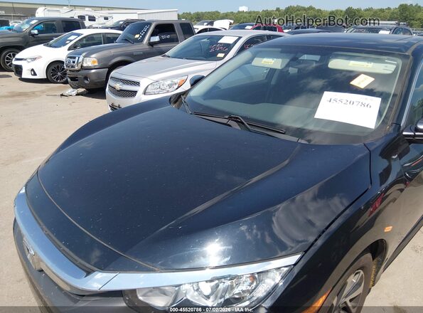 19XFC2F77JE043924 2018 HONDA CIVIC Black Դիմացի տեսք