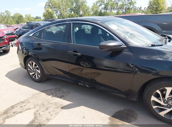 19XFC2F77JE043924 2018 HONDA CIVIC Black Սալոնի հետևի տեսք