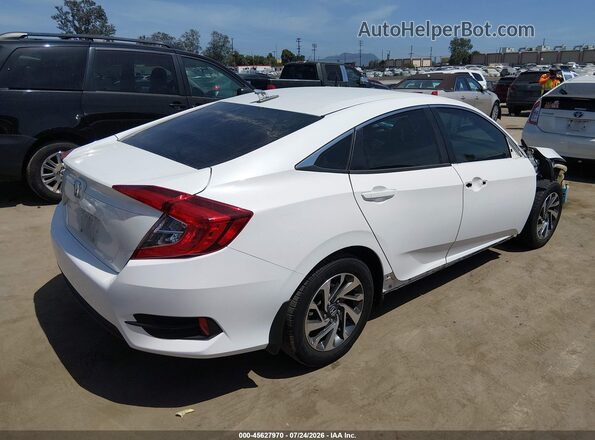 19XFC2F77JE206703 2018 HONDA CIVIC White Задня права чверть