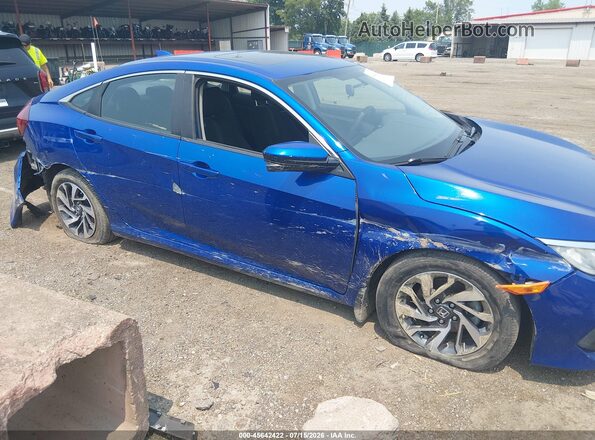 19XFC2F78HE002938 2017 HONDA CIVIC Blue Вид спереду