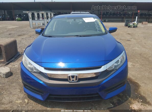 19XFC2F78HE002938 2017 HONDA CIVIC Blue Вид щитка приладів