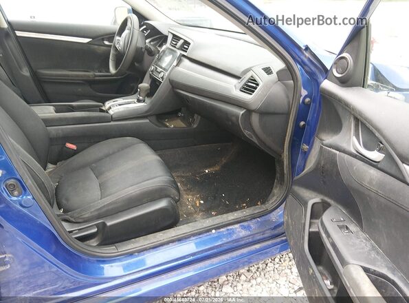19XFC2F78HE050925 2017 HONDA CIVIC Blue წინა სალონის ხედი