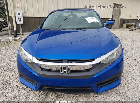 19XFC2F78HE050925 2017 HONDA CIVIC Blue ხელსაწყოთა პანელის ხედი