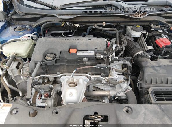 19XFC2F78HE050925 2017 HONDA CIVIC Blue უკანა ხედი