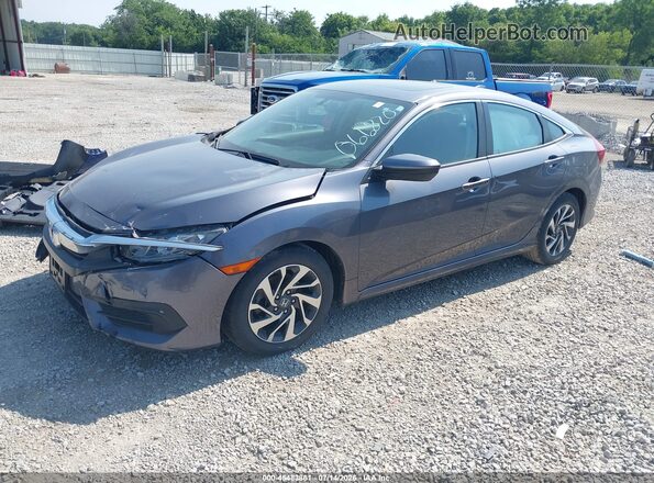 19XFC2F78HE066820 2017 HONDA CIVIC Серый Передняя левая четверть