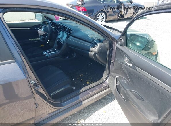 19XFC2F78HE066820 2017 HONDA CIVIC Серый Вид салона спереди