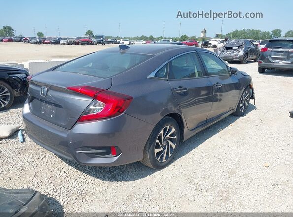 19XFC2F78HE066820 2017 HONDA CIVIC Серый Задняя правая четверть