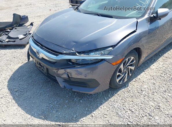 19XFC2F78HE066820 2017 HONDA CIVIC Серый Вид спереди