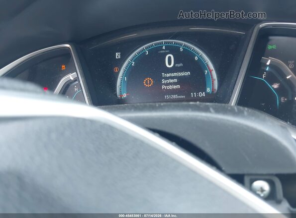 19XFC2F78HE066820 2017 HONDA CIVIC Серый Вид задних сидений