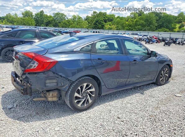 19XFC2F78HE213931 2017 HONDA CIVIC Blue Задня права чверть