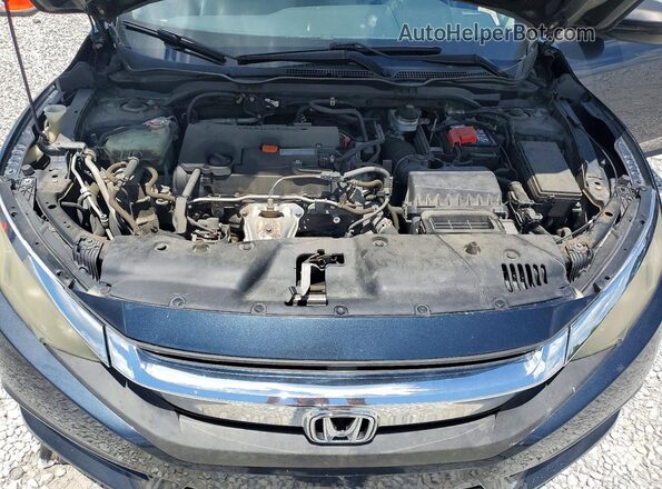 19XFC2F78HE213931 2017 HONDA CIVIC Blue Вид задньої частини салону