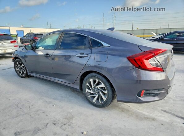 19XFC2F78HE229854 2017 HONDA CIVIC Gray Trasero izquierdo
