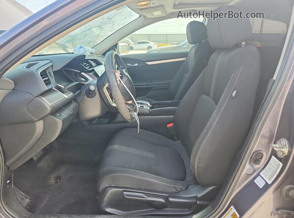 19XFC2F78HE229854 2017 HONDA CIVIC Gray Vista interior delantera